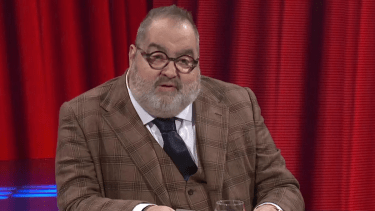 Jorge Lanata está otra vez internado en la Fundación Favaloro. 