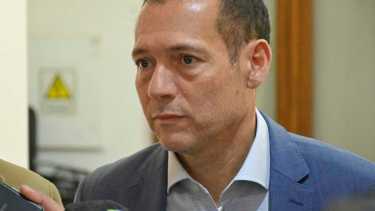Omar Gutiérrez elevó la propuesta de presupuesto ayer a la Legislatura. Foto: archivo Florencia Salto.