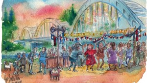 Celebrar el 18: la nostalgia de las ramadas chilenas bajo el puente carretero y otras experiencias
