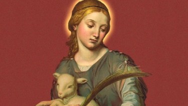 Santa Regina es la patrona de los torturados.-