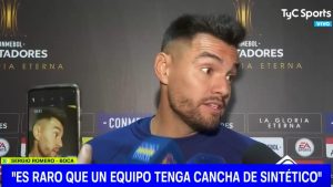 Chiquito Romero apuntó contra el estadio de Palmeiras: «Para el césped sintético está el hockey»