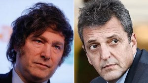 Massa y Milei comparten el rechazo a la verdad