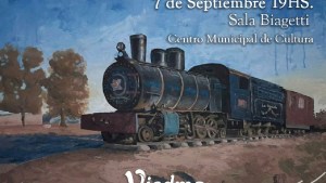 Artista viedmense expone su arte con un homenaje a General Conesa