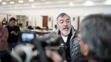 Rodolfo Aguiar, secretario general de ATE a nivel nacional que asumirá en noviembre. Foto archivo.