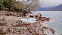 Imagen de Un enorme alud destruyó un complejo turístico en Puerto Patriada