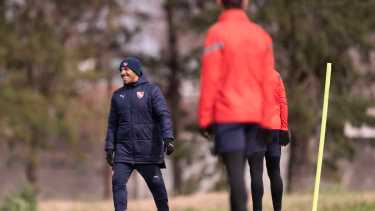 Carlos Tevez quiere seguir de racha con Independiente.