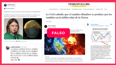 Para la NASA, las actividades humanas son la causa del actual calentamiento global