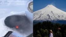 Imagen de VIDEO | Decretaron alerta naranja para el volcán Villarrica: así se ve el cráter próximo al sur de Neuquén