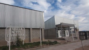 ATEN Rincón de los Sauces exigió presupuesto al gobierno provincial. (Foto: gentileza)