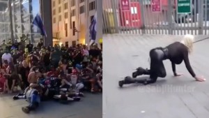 Protesta «transespecie»: un grupo de jóvenes reclamó en Alemania ser reconocidos como perros