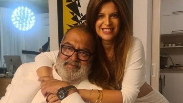 Marcovecchio y Lanata en la foto de un posteo de la abogada. 