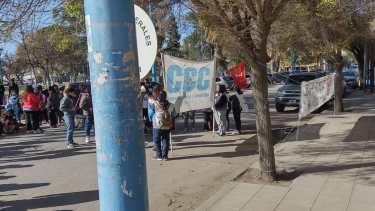 Una movilización tuvo lugar hoy en pedido de justicia por Rafael Nahuel. 