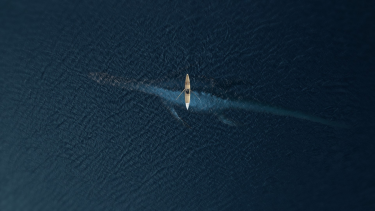 El monstruo del lago Nahuel Huapi apareció en un spot publicitario de Cerveza Patagonia. Gentileza