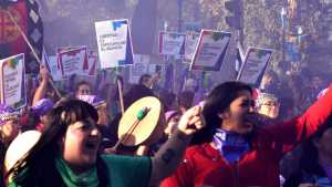 VIDEO | 28 de septiembre en Neuquén y Río Negro: pidieron por el aborto, la ESI y contra las derechas