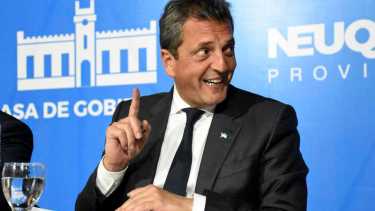 Sergio Massa fue el segundo candidato a presidente más votado en Neuquén. (Foto archivo Matías Subat)