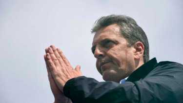 Tras su paso por Neuquén, Massa pidió derogar la medida contra las billeteras virtuales. Foto: Matias Subat