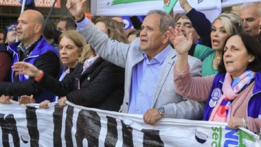 El gremio que encabeza Sergio Palazzo criticó la ley ómnibus