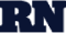 Letras RN calado en azul