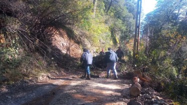 Rutas de la cordillera siguen intransitables, a tres días las lluvias y desbordes de ríos