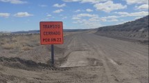 Imagen de Cierran la vieja traza de la Ruta 23 a la altura de Jacobacci