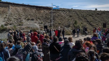 Cada convocatoria tiene como fin rechazar el proyecto de la represa “Segunda Angostura”. Foto: Marcelo Martinez