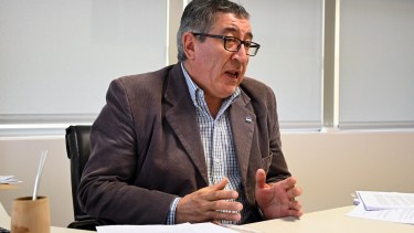 Marinao hizo un llamado al área de desarrollo social. Foto: Marcelo Ochoa.
