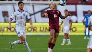 Venezuela se despachó con un categórico 3-0 sobre Chile y cerró una doble fecha inolvidable