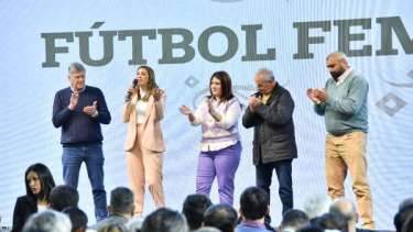 El Departamento de Fútbol Femenino del Consejo Federal en San Juan.