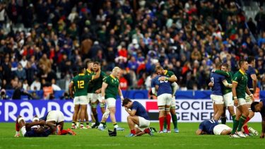 Sudáfrica se impuso ante Francia en un partidazo.