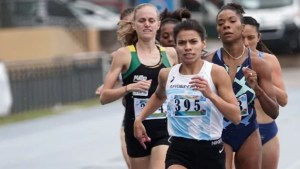 Martina Escudero estuvo en el podio del Sudamericano de Mar del Plata