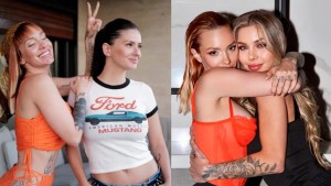 La Joaqui festejó su cumpleaños con La China Suárez y Romina Malaspina