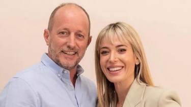 Jesica Cirio y Martín Insaurralde se casaron hace más de cinco años, y tienen una hija en común.-