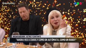 Nacha Guevara sobre Charly García: «Ahora no es él, no es feliz»