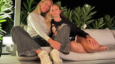 Nicole Neumann se reencontró con Indiana Cubero en el festejo de su cumpleaños. Archivo. 