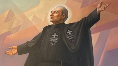 San Pablo de la Cruz es fundador de la Congregación Pasionista, basada en la Pasión de Cristo.-