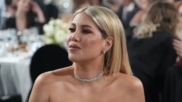 Wanda Nara estuvo en los Martín Fierro 2023, horas antes de conocer que tenía leucemia.-