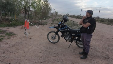 Ocurrió este domingo en la zona de las Parcelas. Foto: Oscar Livera.