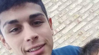 Braian Merino y Agustín Lagos son los jóvenes que sufrieron el accidente. Foto: Gentileza. 