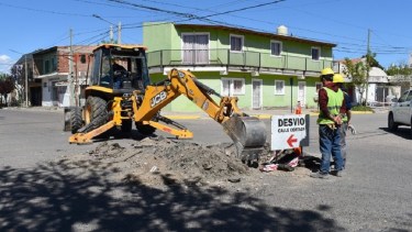 Tránsito afectado en el bajo de Neuquén por una obra del EPAS