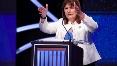 La candidata de Juntos por el Cambio se prepara para el segundo debate presidencial. Foto: Gentileza NA.