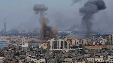 Israelíes y palestinos se enfrentaban en 22 punto, hasta la noche de este sábado. Foto: Gentileza. 