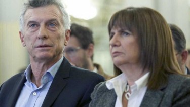 El exmandatario acompañó a Patricia Bullrich en una recorrida de campaña. Foto: Gentileza NA. 