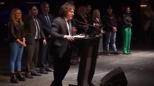 Javier Milei confirmó quién es «el jefe» en su cierre de campaña: «La persona más importante»