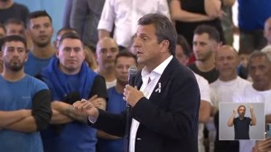 Video | Sergio Massa cerró su campaña: «El domingo decidimos si amamos nuestra bandera o no»