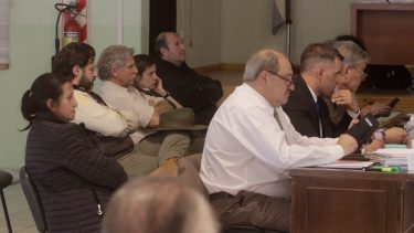 Los cuatro guardaparques fueron absueltos este martes. Foto: Gentileza. 