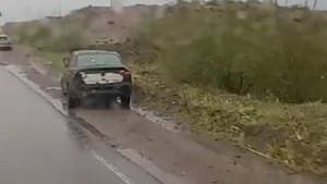 Video: complicaciones en la Ruta 7 por un vuelco, en Neuquén