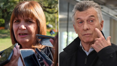 Patricia Bullrich y Mauricio Macri. Foto archivo. 