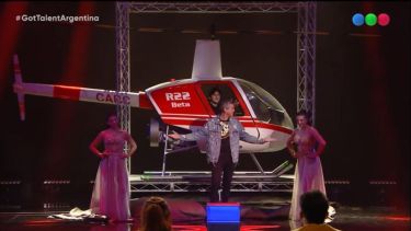 El jurado de Got Talent Argentina quedó asombrado por el truco del Mago Matus. Foto: Captura Telefé