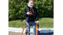 Imagen de Solidaridad por Leo en Roca: tiene 11 años y necesita conseguir una prótesis para su rehabilitación