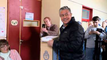 El futuro gobernador habló sobre la caja jubilatoria del Instituto de Seguridad Social de Neuquén. Foto: Fabían Ceballos. 